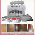 DHF flooring lamination press machinery / YX 4 * 8-2800T 8 ~ 12mm